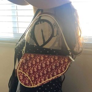 CHRISTIAN DIOR Mini diorissimo saddle bag